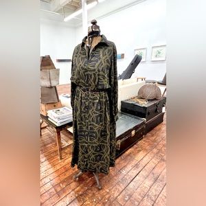 Zara x Richard Allen Shirtdress